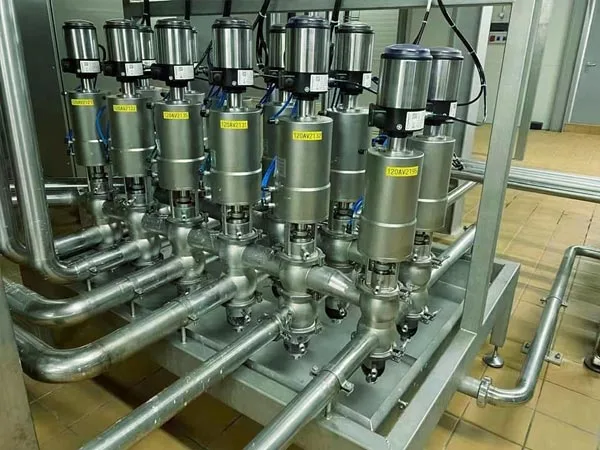 CIP/SIP-kompatible Sanitärventile sorgen für die Verarbeitung hochreiner Flüssigkeiten