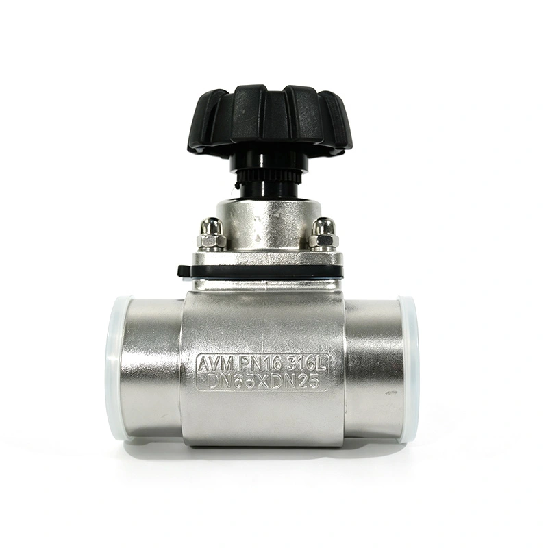 Sanitary 3-Way Diaphragm Valve