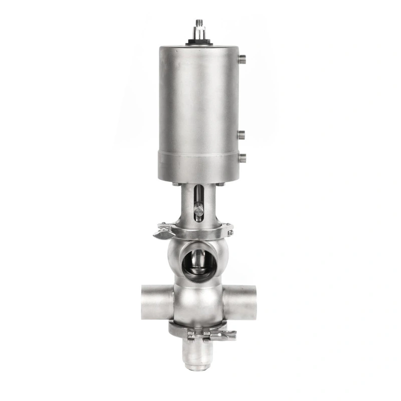 Sanitary Intelligent Double-Seat Mixproof Valve
