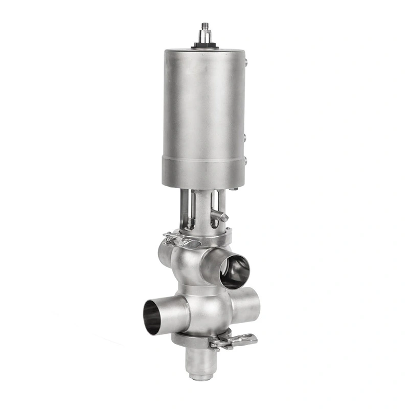 Sanitary Intelligent Double-Seat Mixproof Valve