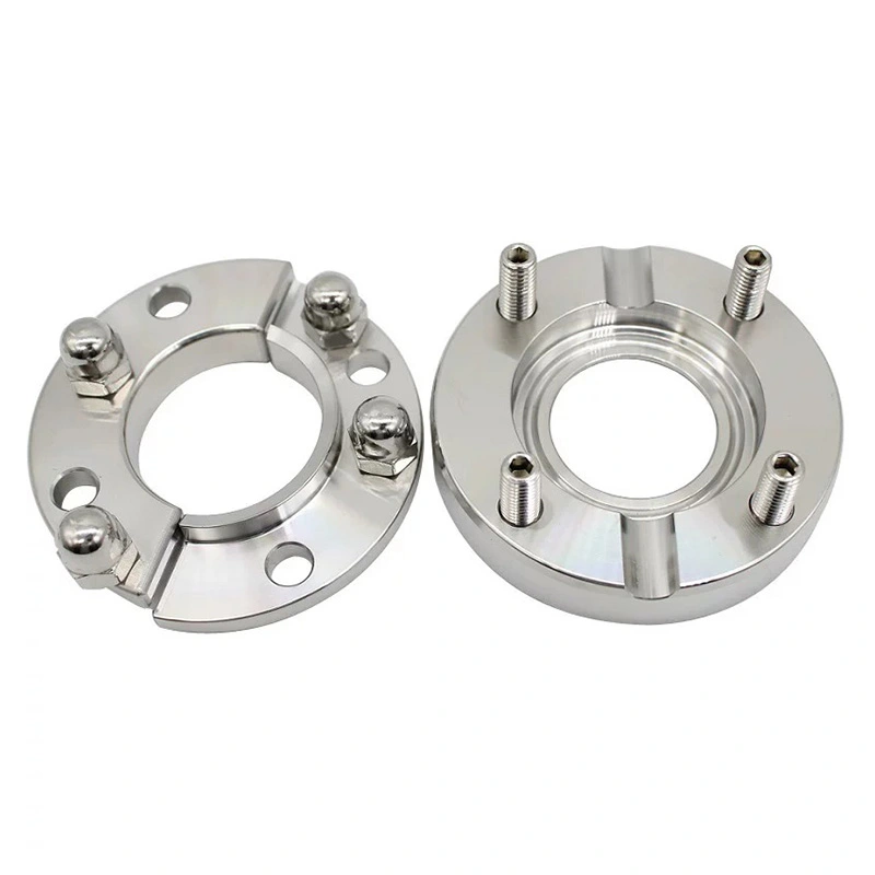 Steriler Tankflansch aus Edelstahl